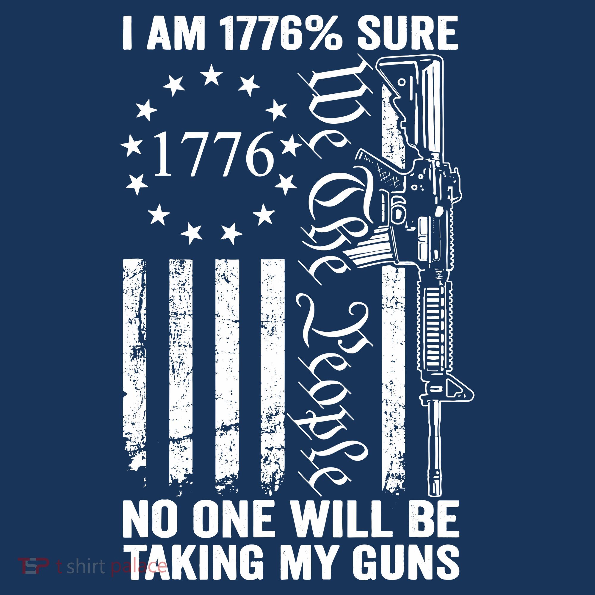 IM 1776 Sure No One Is Taking My Guns Pro Gun Usa Flag Women's Tank Top