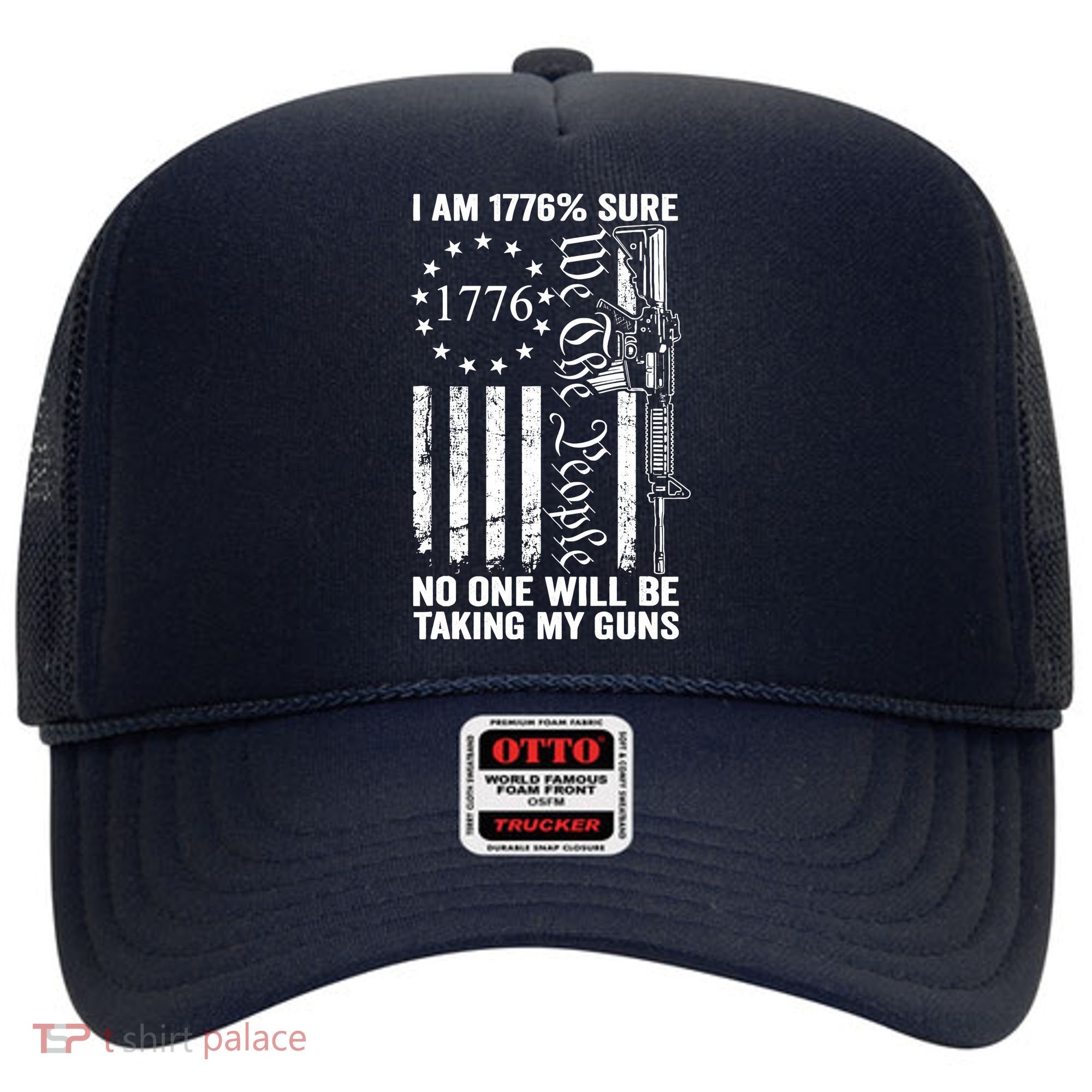 IM 1776 Sure No One Is Taking My Guns Pro Gun Usa Flag Hat
