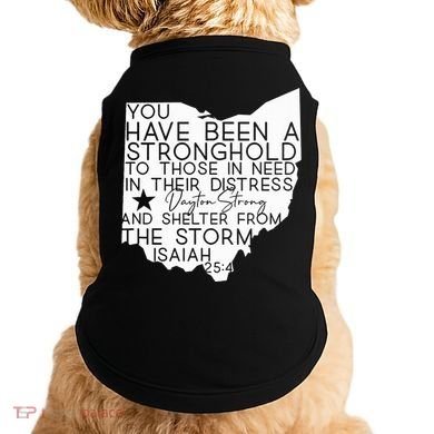 Isaiah 254 Dayton Strong Ohio Map Bible Verse Scripture Doggie Tank