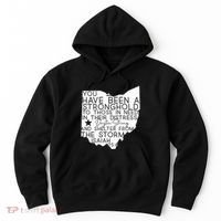 Isaiah 254 Dayton Strong Ohio Map Bible Verse Scripture Hoodie thumb 0