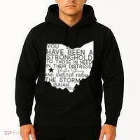 Isaiah 254 Dayton Strong Ohio Map Bible Verse Scripture Hoodie thumb 2