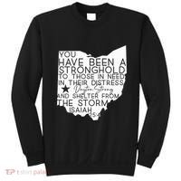 Isaiah 254 Dayton Strong Ohio Map Bible Verse Scripture Sweatshirt thumb 0