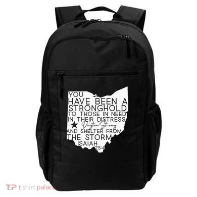 Isaiah 254 Dayton Strong Ohio Map Bible Verse Scripture Backpack