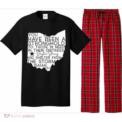 Isaiah 254 Dayton Strong Ohio Map Bible Verse Scripture Pajama Set