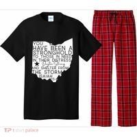 Isaiah 254 Dayton Strong Ohio Map Bible Verse Scripture Pajama Set thumb 0