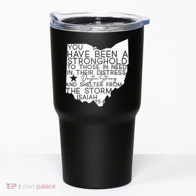 Isaiah 254 Dayton Strong Ohio Map Bible Verse Scripture Tumbler