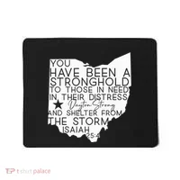 Isaiah 254 Dayton Strong Ohio Map Bible Verse Scripture Mousepad thumb 0