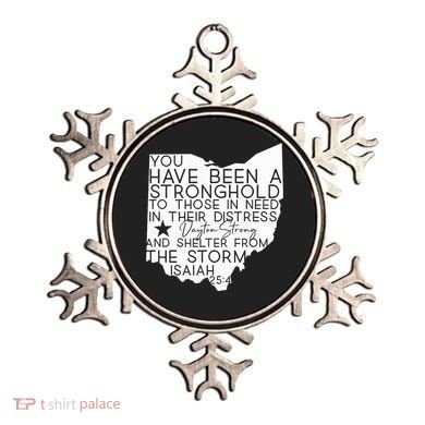 Isaiah 254 Dayton Strong Ohio Map Bible Verse Scripture Ornament