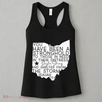 Isaiah 254 Dayton Strong Ohio Map Bible Verse Scripture Women's Tank Top thumb 3
