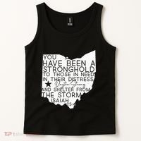 Isaiah 254 Dayton Strong Ohio Map Bible Verse Scripture Tank Top thumb 2