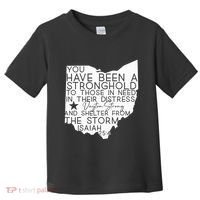 Isaiah 254 Dayton Strong Ohio Map Bible Verse Scripture Toddler T-Shirt thumb 0