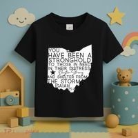 Isaiah 254 Dayton Strong Ohio Map Bible Verse Scripture Toddler T-Shirt thumb 3