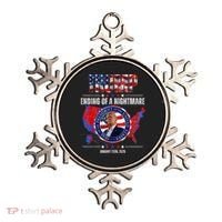 Inauguration 2025 Ending Of A Nightmare President Donald J Trump Ornament thumb 0