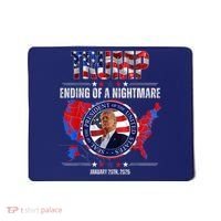 Inauguration 2025 Ending Of A Nightmare President Donald J Trump Mousepad thumb 0