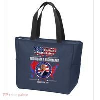 Inauguration 2025 Ending Of A Nightmare President Donald J Trump Tote Bag thumb 3