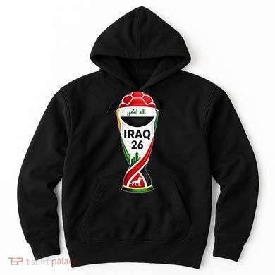 Iraq 2026 Soccer Iraqi Hoodie