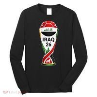 Iraq 2026 Soccer Iraqi Long Sleeve Shirt thumb 0