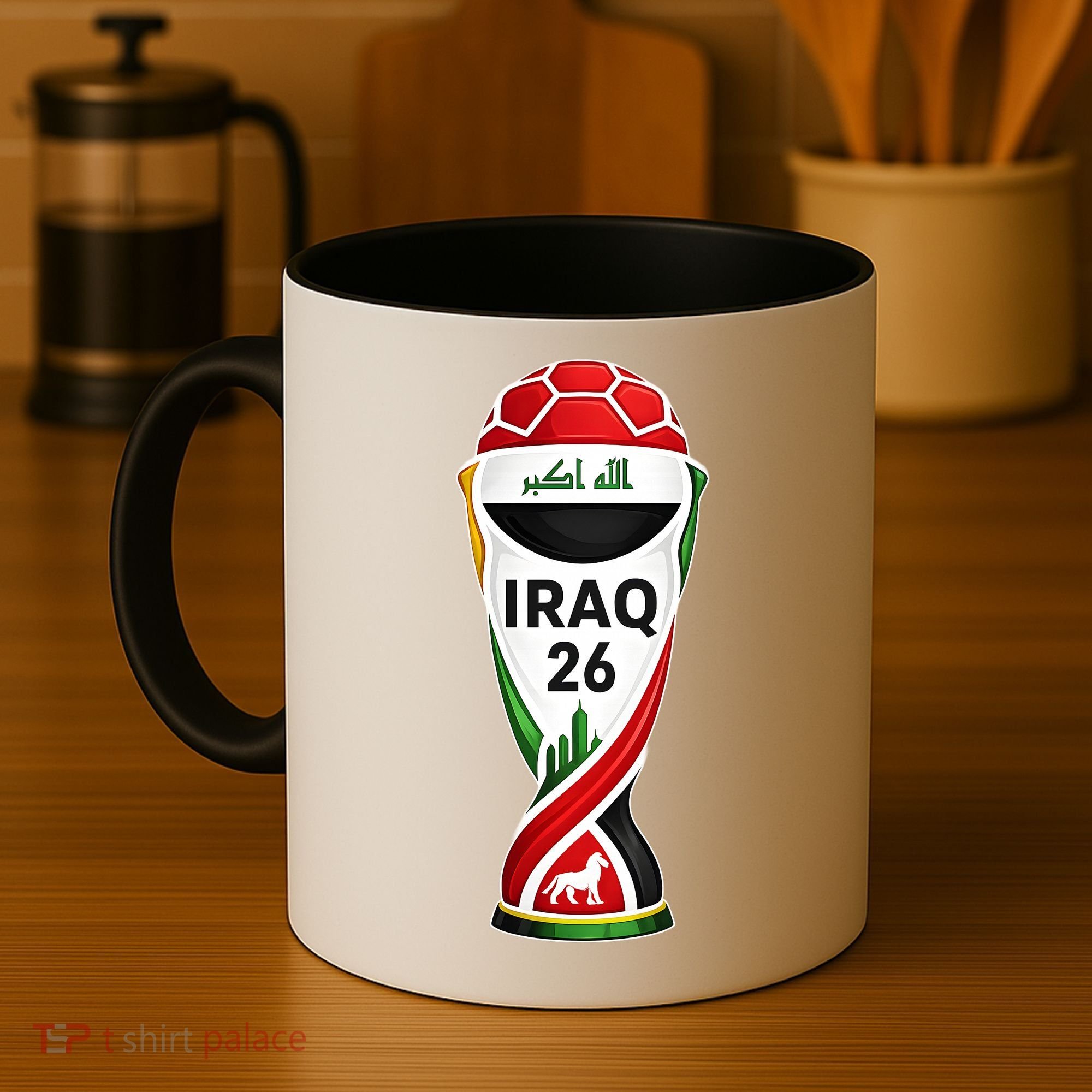 Iraq 2026 Soccer Iraqi Coffee Mug