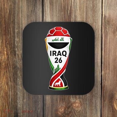 Iraq 2026 Soccer Iraqi Coaster