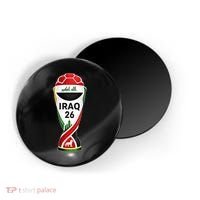 Iraq 2026 Soccer Iraqi Magnet thumb 0