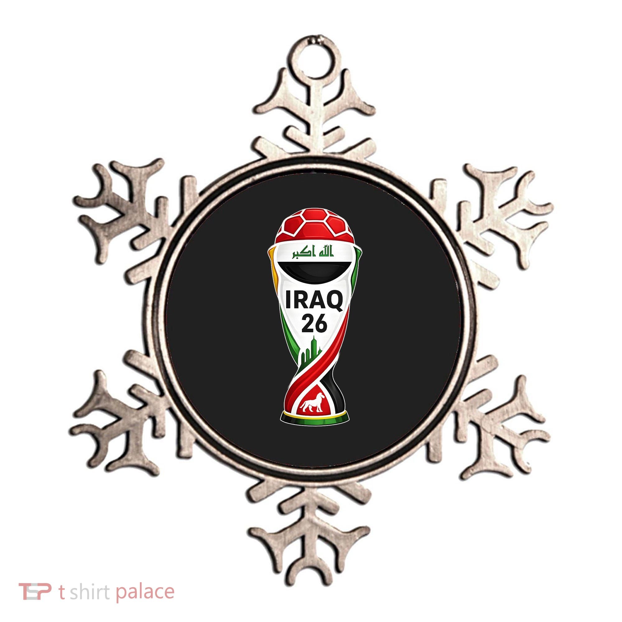 Iraq 2026 Soccer Iraqi Ornament