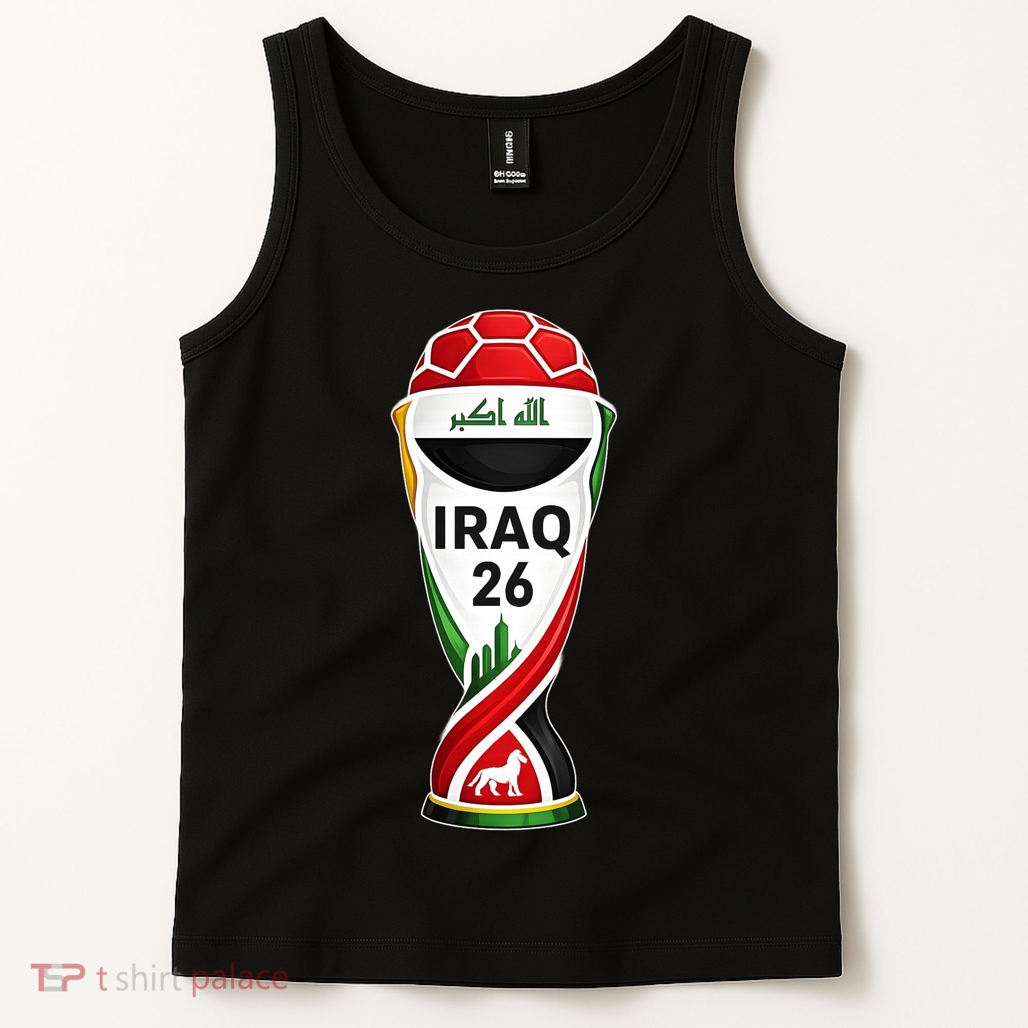 Iraq 2026 Soccer Iraqi Tank Top
