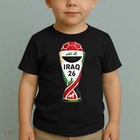 Iraq 2026 Soccer Iraqi Toddler T-Shirt thumb 2