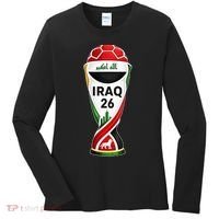 Iraq 2026 Soccer Iraqi Women's Long Sleeve Shirt thumb 0