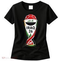 Iraq 2026 Soccer Iraqi Women's T-Shirt thumb 0