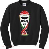 Iraq 2026 Soccer Iraqi Kids Sweatshirt thumb 0