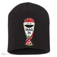 Iraq 2026 Soccer Iraqi Short Acrylic Beanie thumb 0