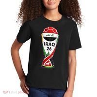 Iraq 2026 Soccer Iraqi Kids T-Shirt thumb 2