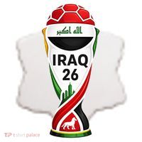 Iraq 2026 Soccer Iraqi Ceramic Ornament thumb 2