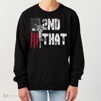 I 2nd That Second Amendment Gun Rights AR15 Owner Patriotic Women's Sweatshirt thumb 0