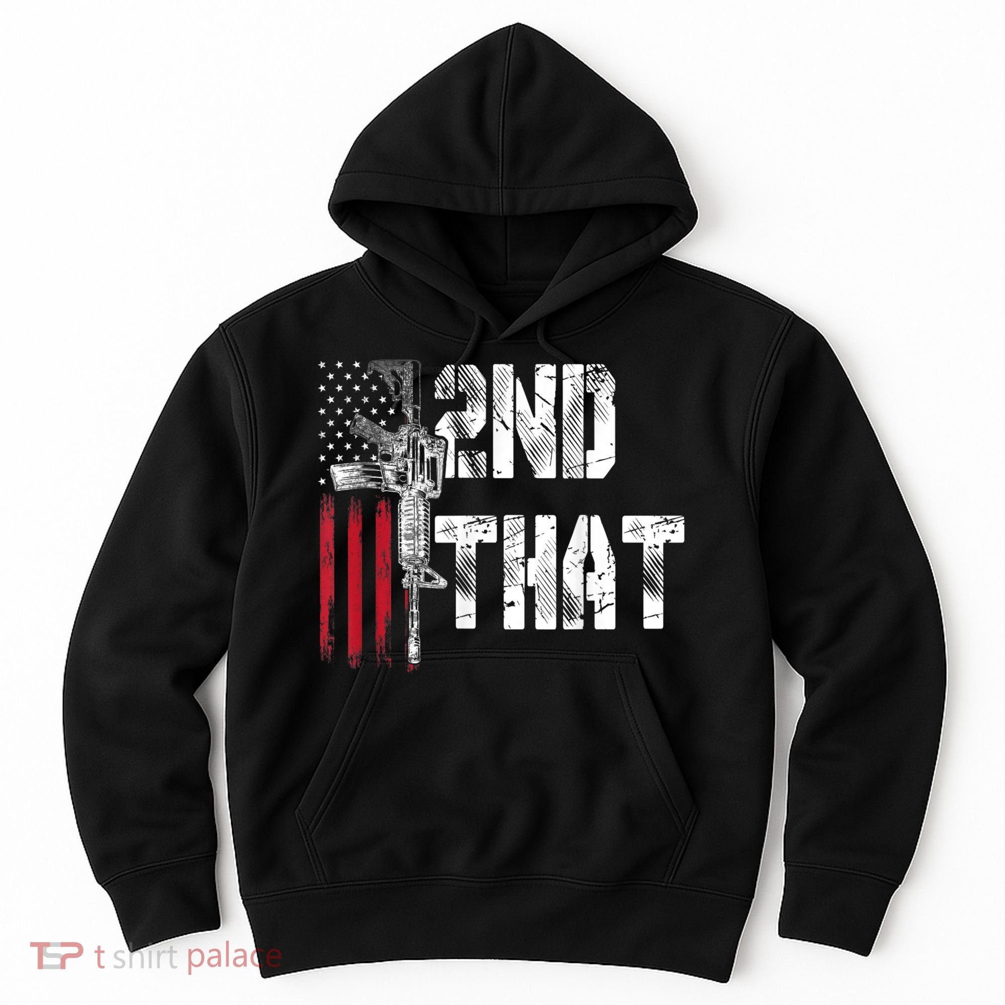 I 2nd That Second Amendment Gun Rights AR15 Owner Patriotic Hoodie