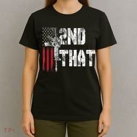 I 2nd That Second Amendment Gun Rights AR15 Owner Patriotic T-Shirt thumb 4