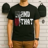 I 2nd That Second Amendment Gun Rights AR15 Owner Patriotic T-Shirt thumb 6
