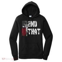 I 2nd That Second Amendment Gun Rights AR15 Owner Patriotic Women's Hoodie thumb 0