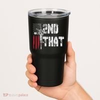 I 2nd That Second Amendment Gun Rights AR15 Owner Patriotic Tumbler thumb 2