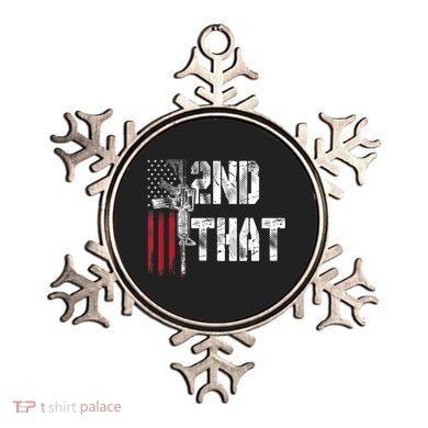 I 2nd That Second Amendment Gun Rights AR15 Owner Patriotic Ornament