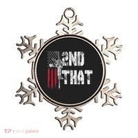 I 2nd That Second Amendment Gun Rights AR15 Owner Patriotic Ornament thumb 0