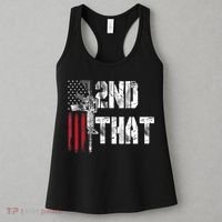 I 2nd That Second Amendment Gun Rights AR15 Owner Patriotic Women's Tank Top thumb 3