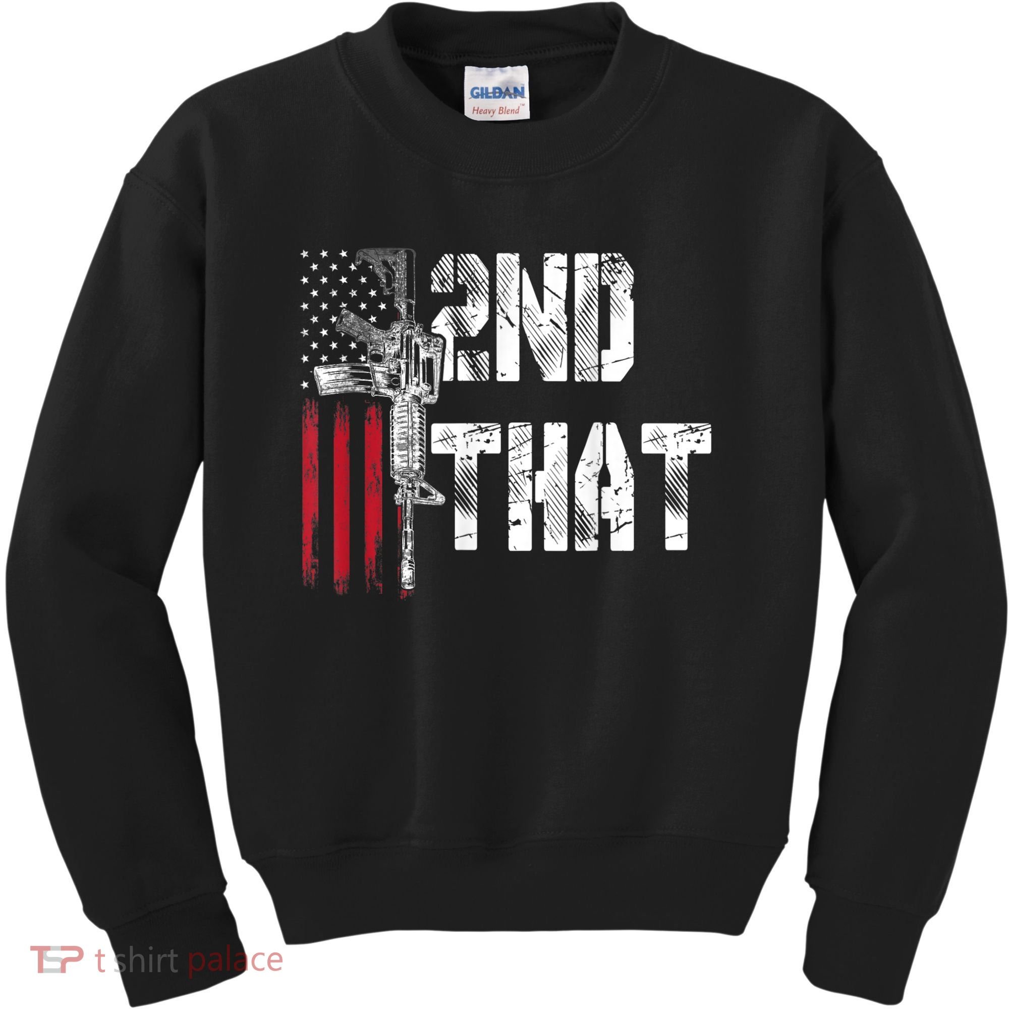 I 2nd That Second Amendment Gun Rights AR15 Owner Patriotic Kids Sweatshirt