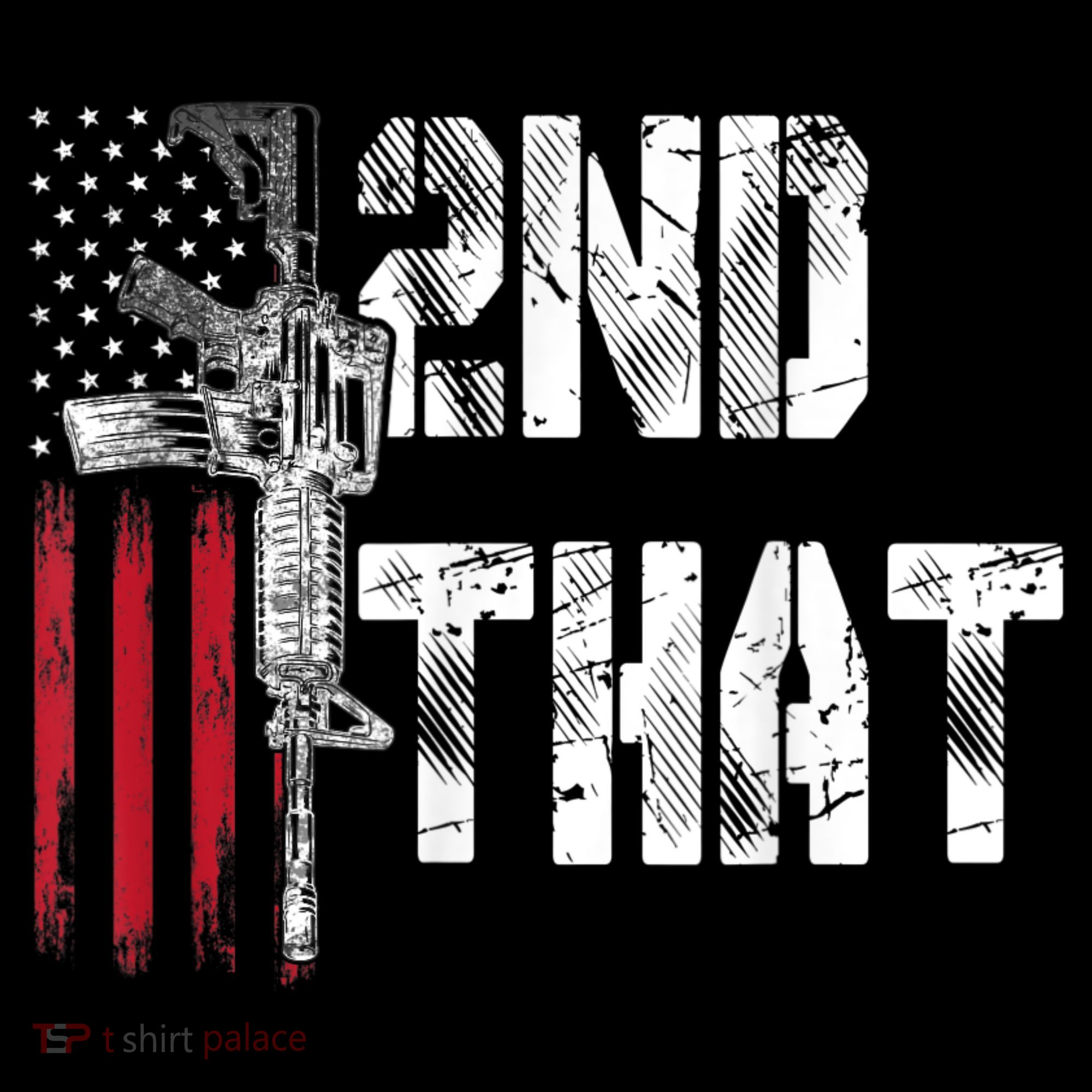 I 2nd That Second Amendment Gun Rights AR15 Owner Patriotic Kids T-Shirt