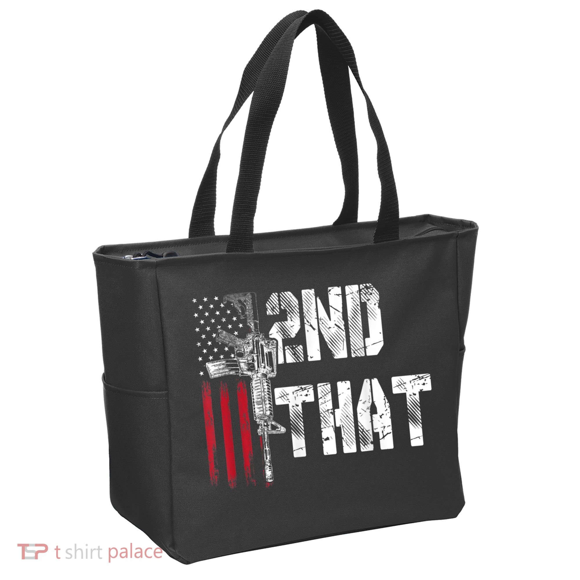 I 2nd That Second Amendment Gun Rights AR15 Owner Patriotic Tote Bag