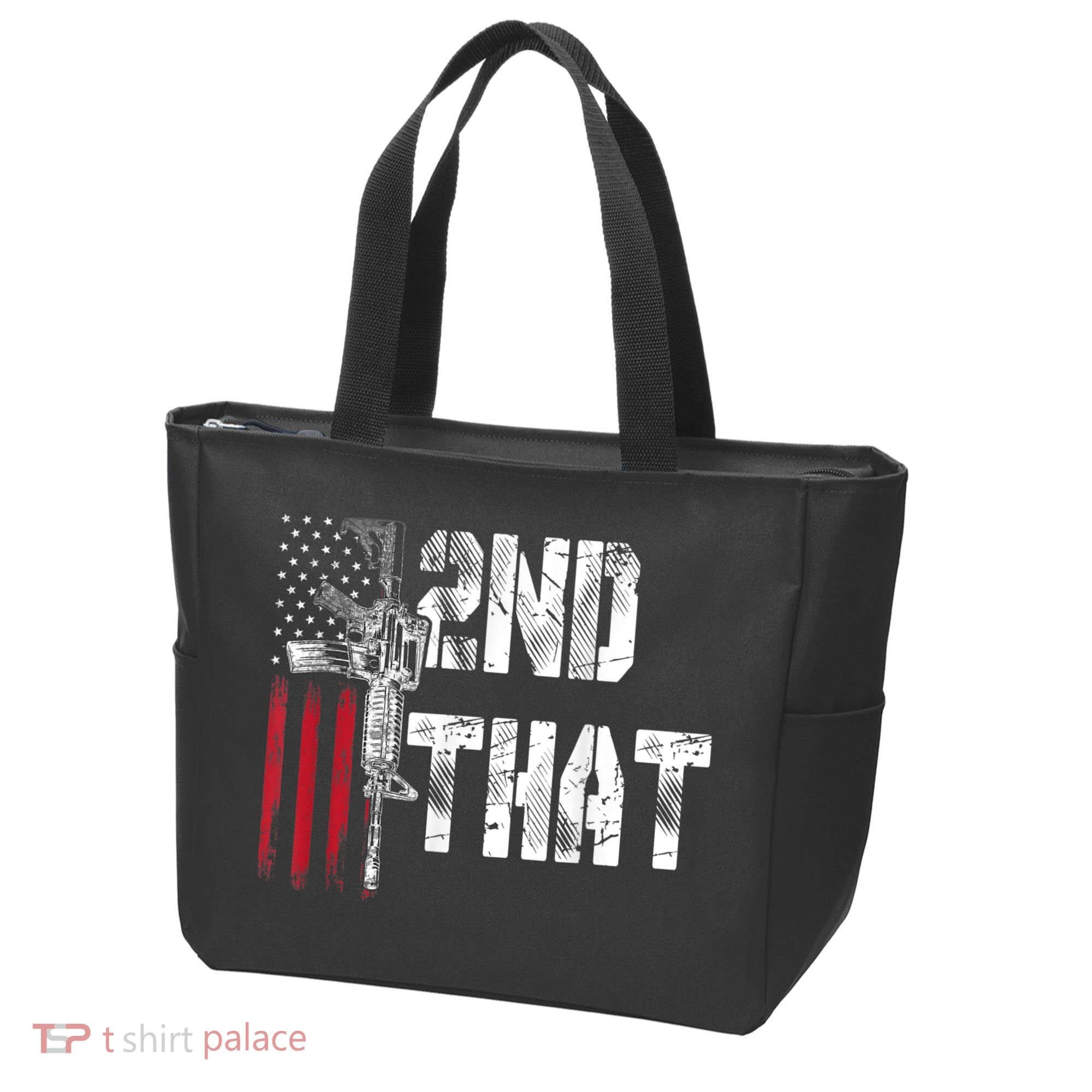 I 2nd That Second Amendment Gun Rights AR15 Owner Patriotic Tote Bag