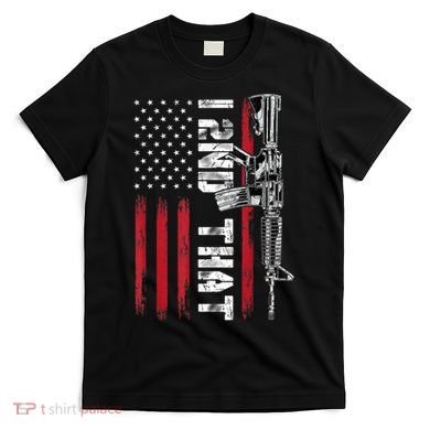 I 2nd That Second Amendment Pro Gun American Flag Patriotic T-Shirt