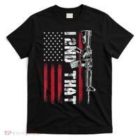 I 2nd That Second Amendment Pro Gun American Flag Patriotic T-Shirt thumb 0