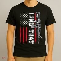 I 2nd That Second Amendment Pro Gun American Flag Patriotic T-Shirt thumb 3
