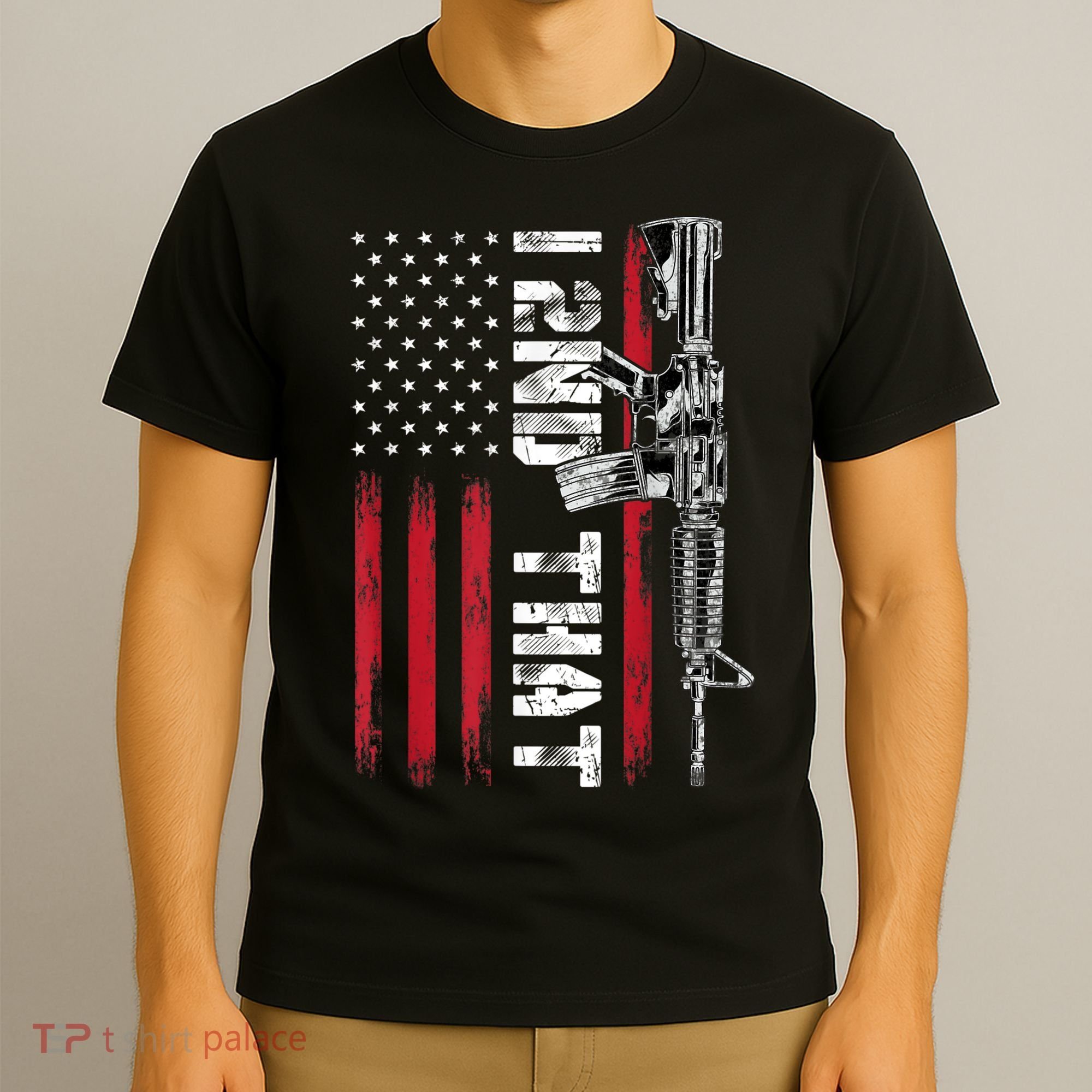 I 2nd That Second Amendment Pro Gun American Flag Patriotic T-Shirt